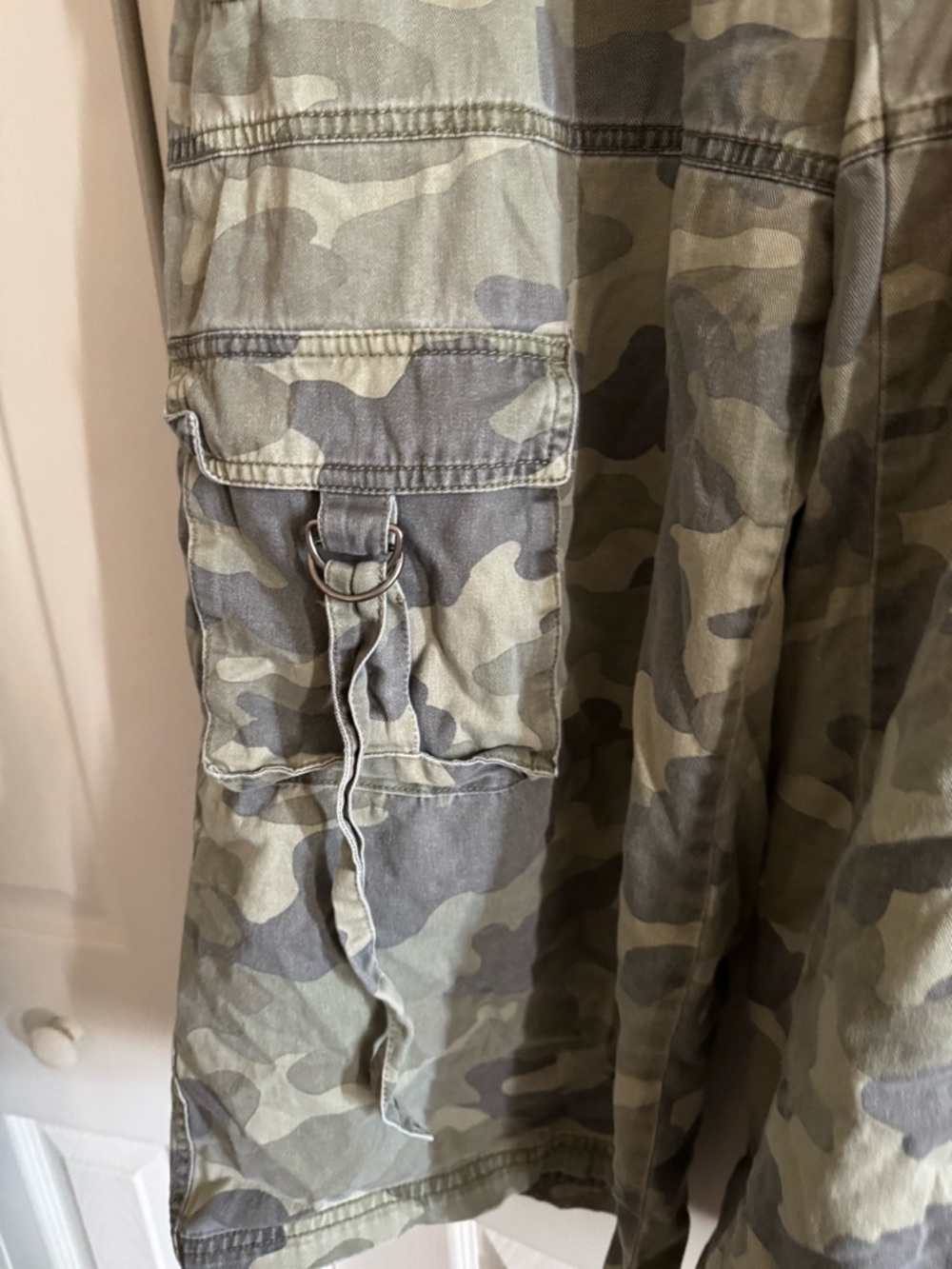 Camo Cargo Pants - Olive Camouflage - Picture 7 of 7